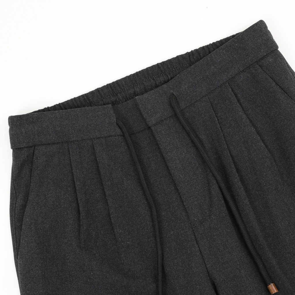 Brunello Cucinelli Drawstring Wool Sweatpants