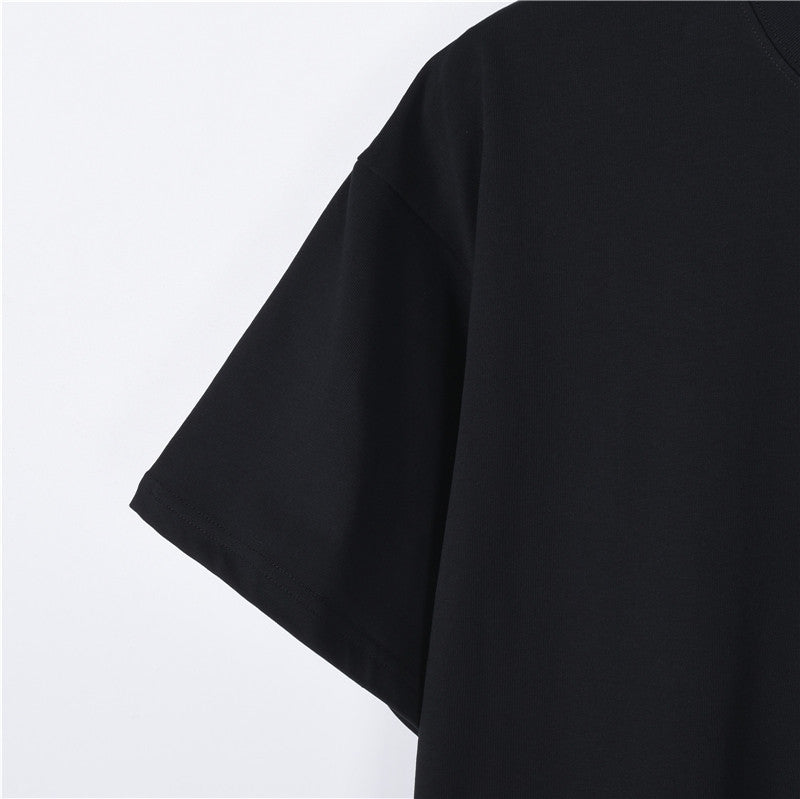 Louis Vuitton Craft Tools LV Embroidered Short-Sleeve T-Shirt in Black