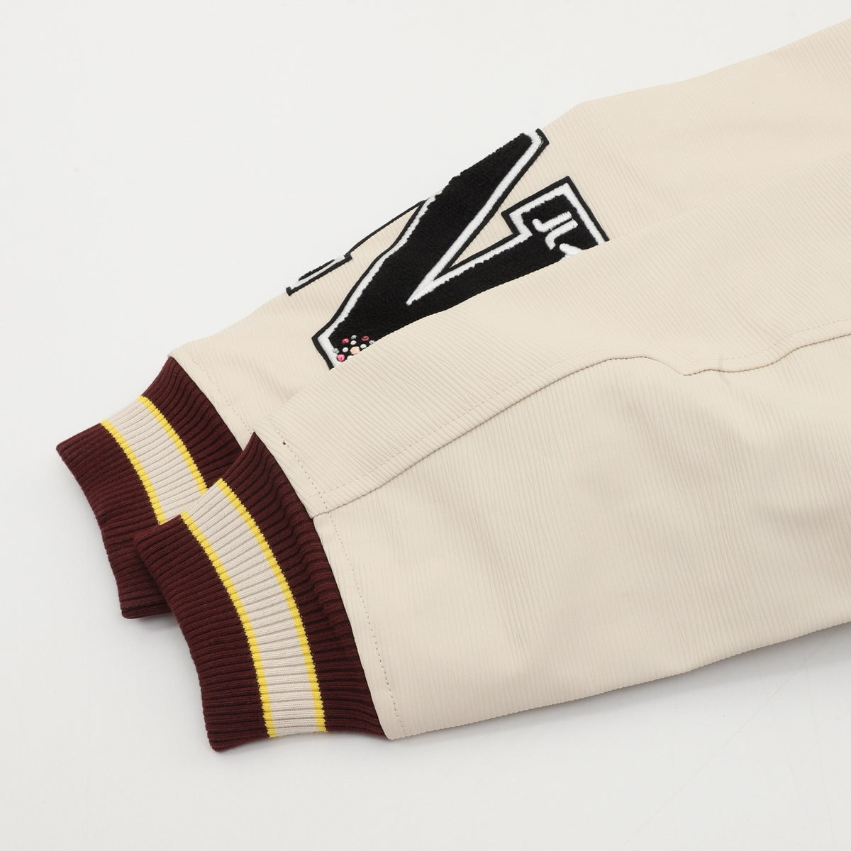 Louis Vuitton Women's / Men's Letterman Varsity Jacket in Burgundy