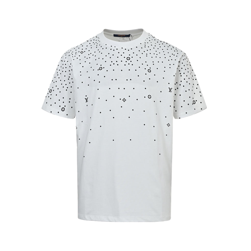 Louis Vuitton White Dotted Monogram T-Shirt