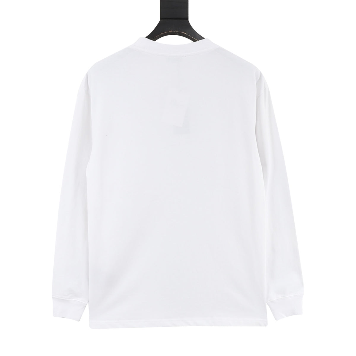 Dior Women's / Men's Label Logo Long-Sleeve T-Shirt in White