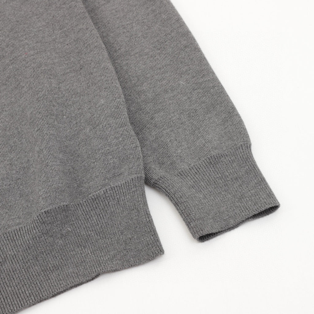 Loewe Anagram Zip-Up Hooded Knit Cardigan