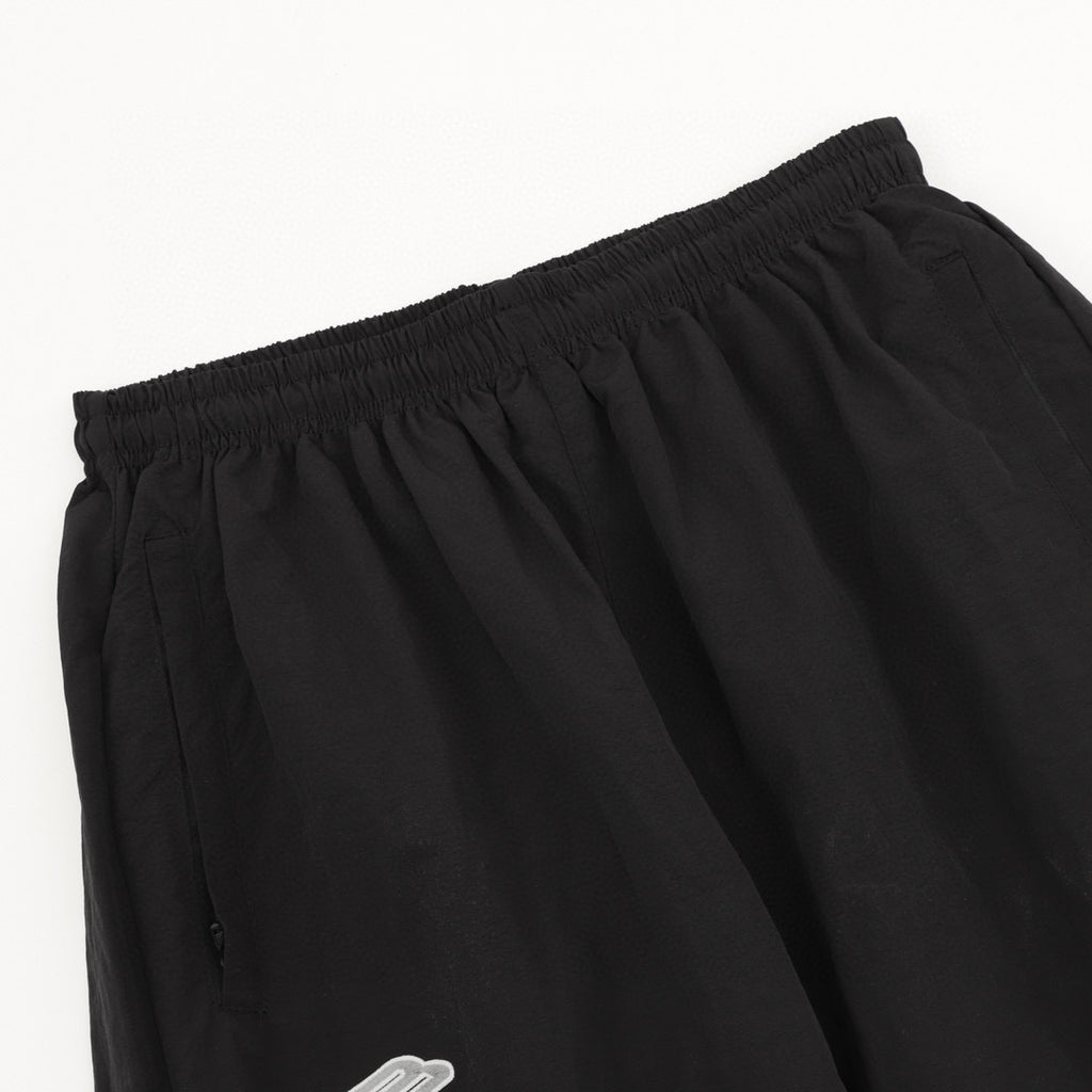 Balenciaga 26SS Sport Logo & Crest Embroidered Wide-Leg Track Pants
