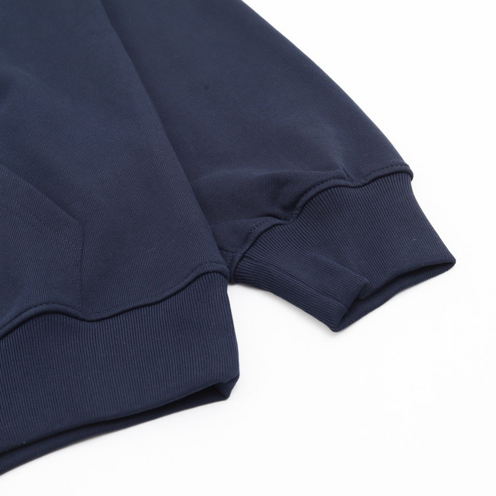 Louis Vuitton Women's Men's Navy Monogram-Lined Drawstring Hoodie