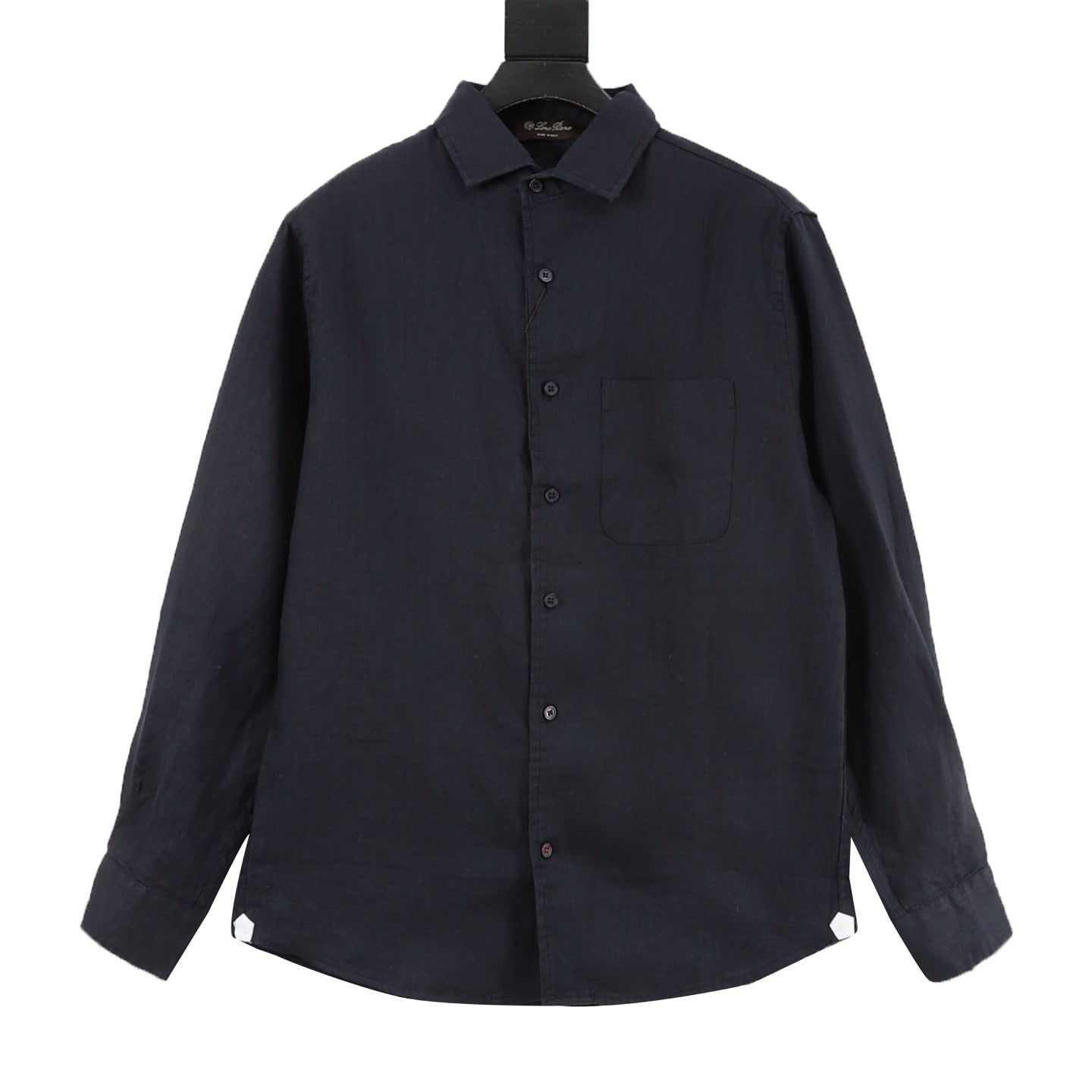 Loro Piana LP Linen Shirt | Dark Brown Breathable Luxury Long Sleeve