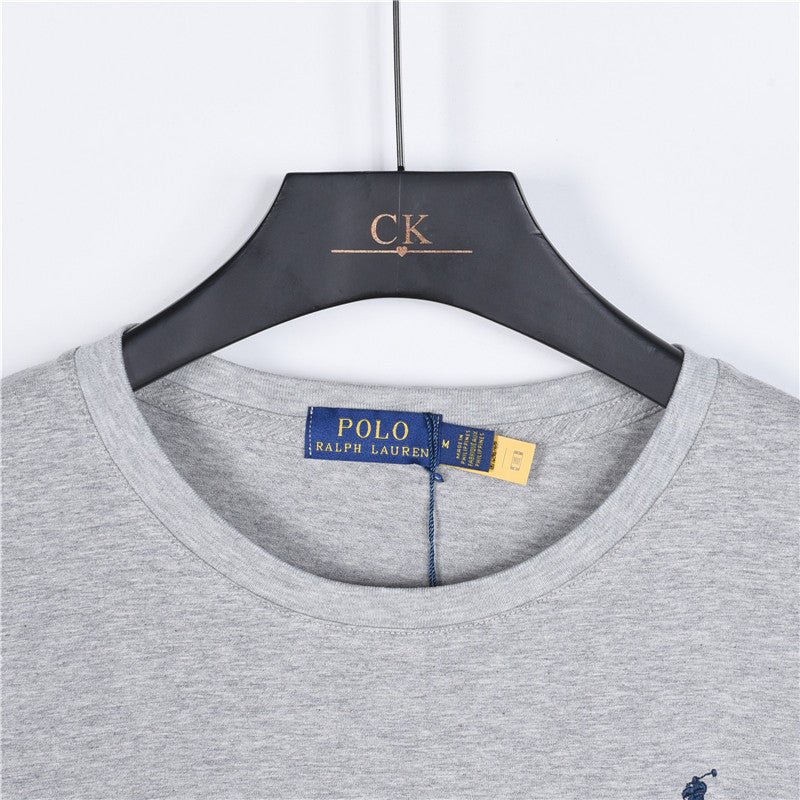 Polo Ralph Lauren Small Pony Logo Short-Sleeve T-Shirt in Grey