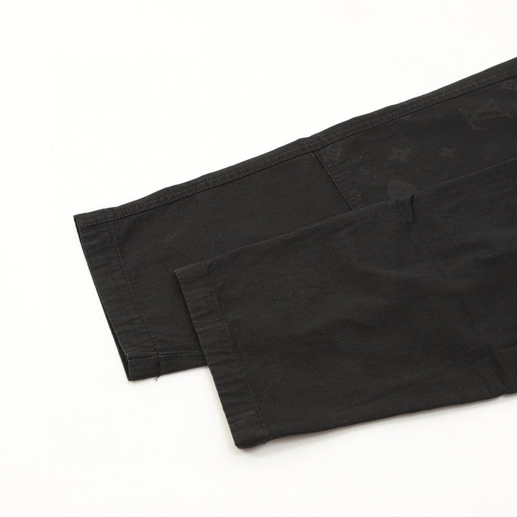 Louis Vuitton LV Monogram Jacquard Carpenter Straight-Leg Trousers
