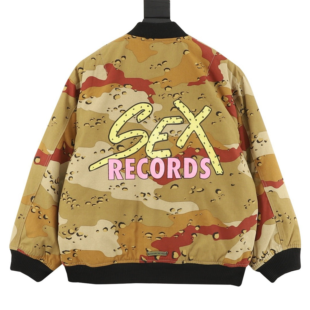 Chrome Hearts Camo Print Bomber Jacket Multicolor | Women's & Men's Streetwear