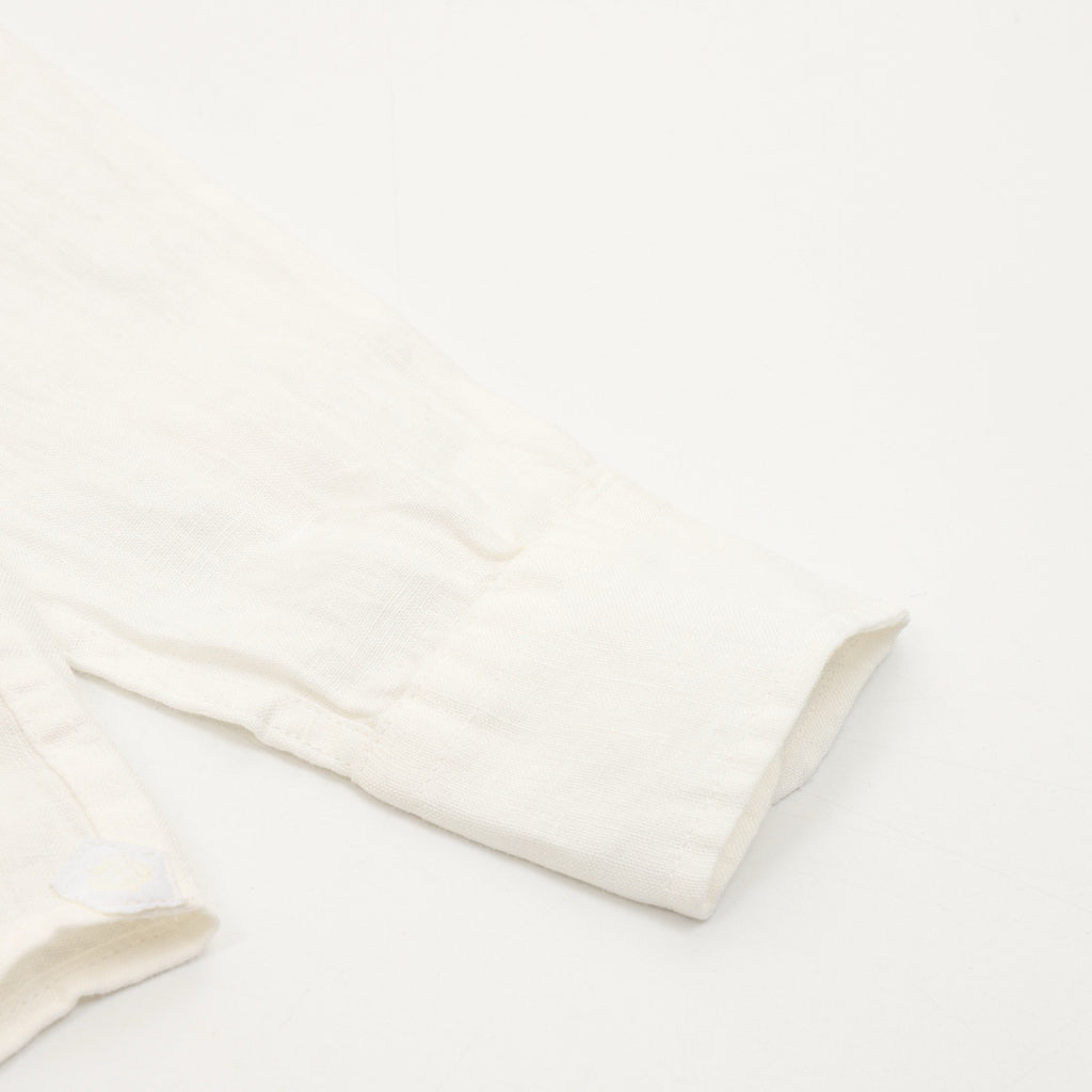 Loro Piana LP Linen Shirt | Dark Brown Breathable Luxury Long Sleeve