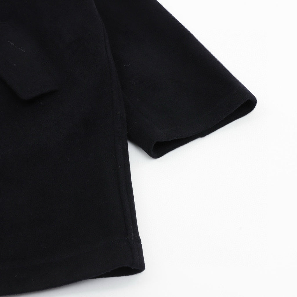 Loewe Logo Label Hooded Long Coat