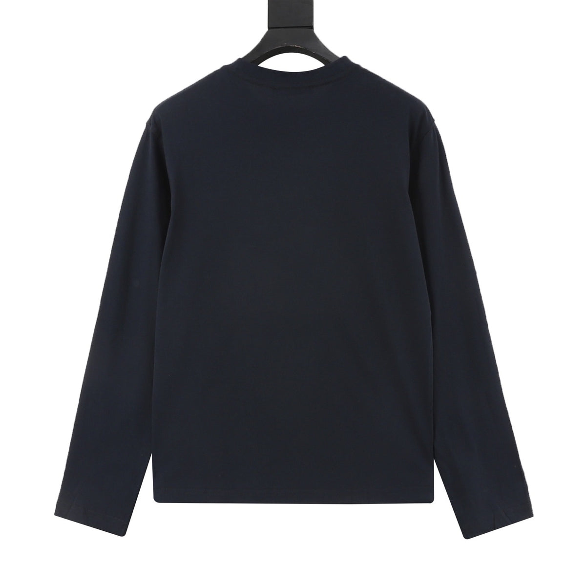Acne Studios Women's Men's Navy Script Logo Long-Sleeve T-Shirt
