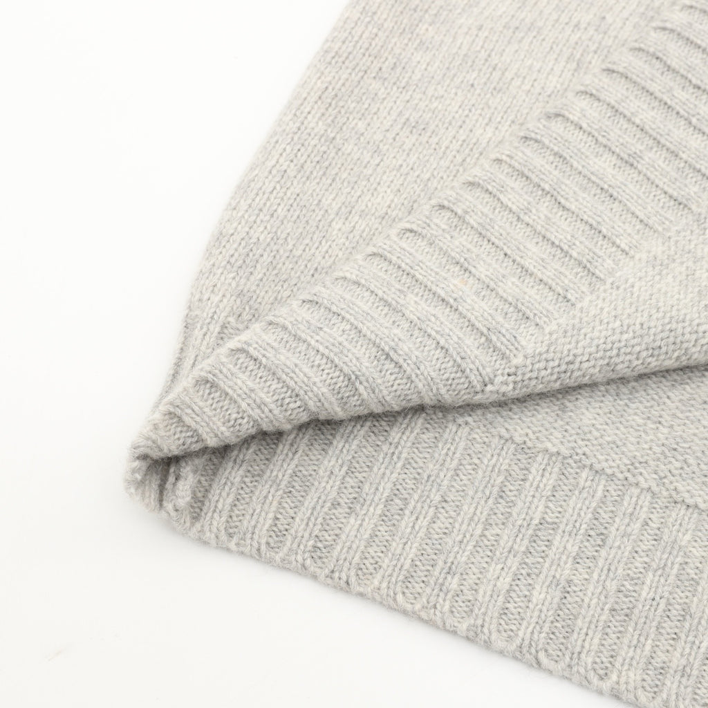 Maison Margiela Women's Men's Light Grey Signature Logo Knit Vest
