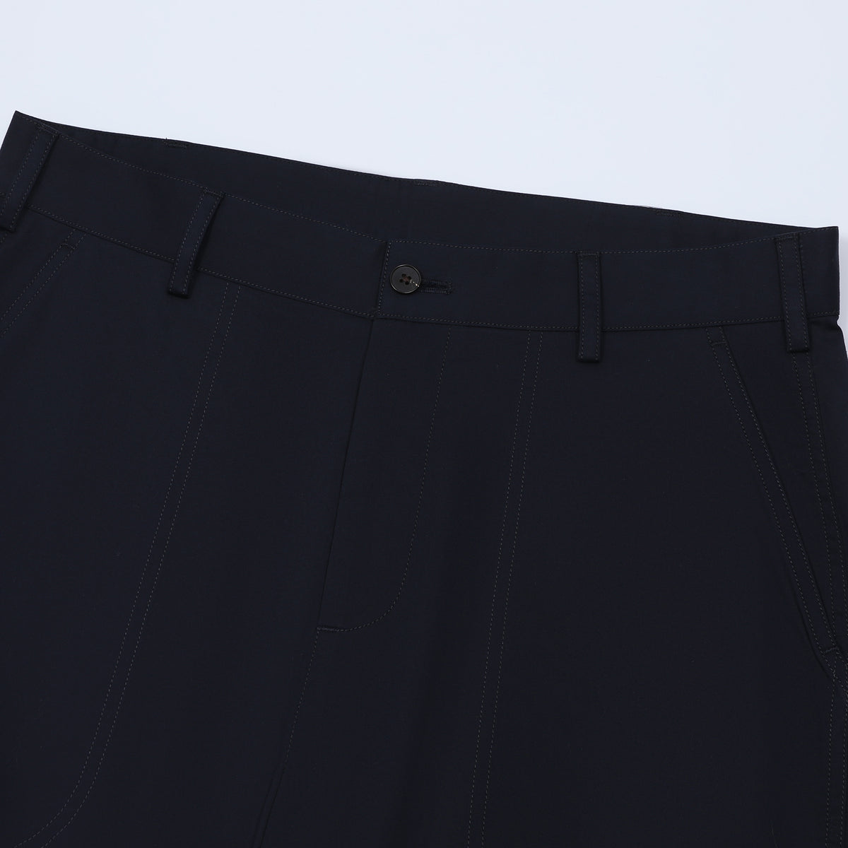 Loro Piana Navy Straight-Leg Wool Trousers | Women's & Men's Styling