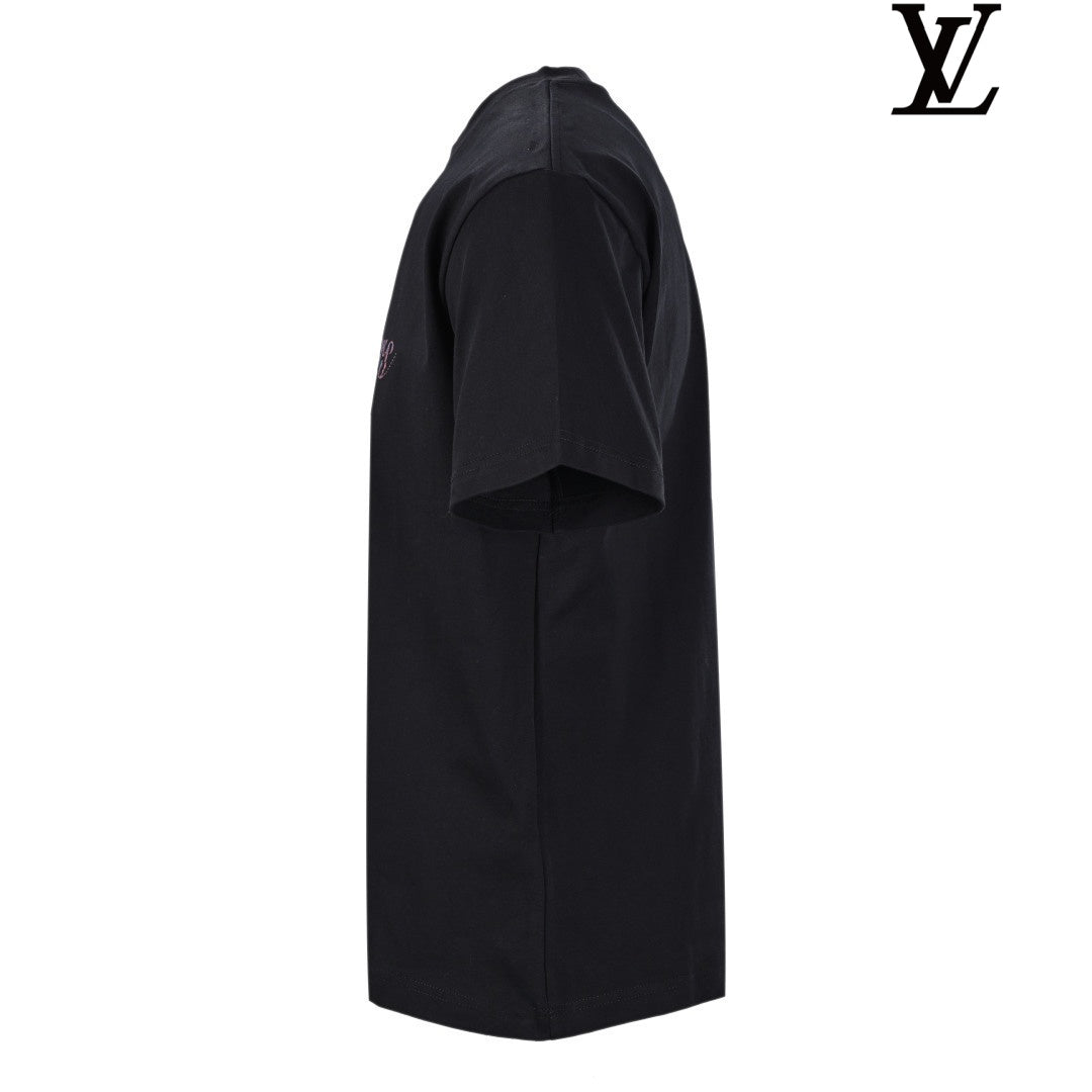 Louis Vuitton Men's Black Short Sleeve T-Shirt