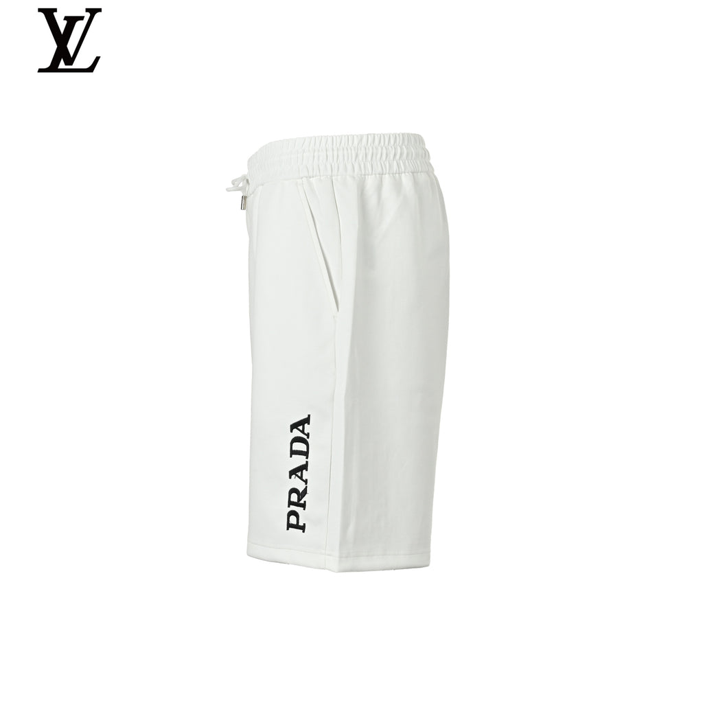 Louis Vuitton Khaki Monogram Drawstring Shorts