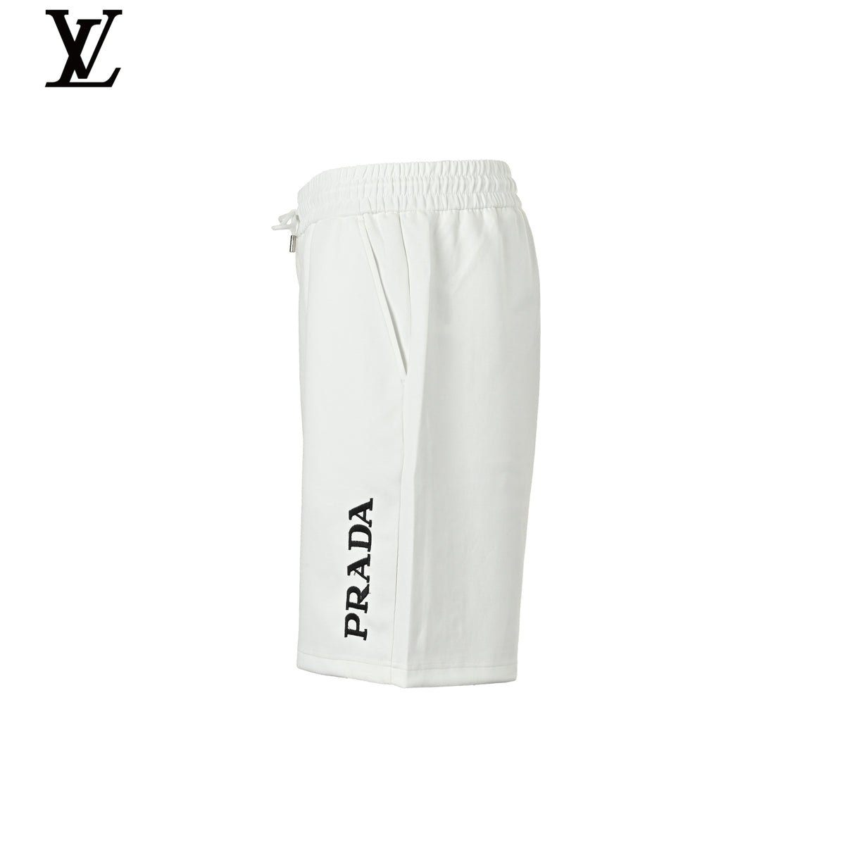 Louis Vuitton Khaki Monogram Drawstring Shorts