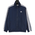 Adidas Originals Adicolor Three-Stripe Track Jacket | Light Blue Retro Zip-Up Outerwear