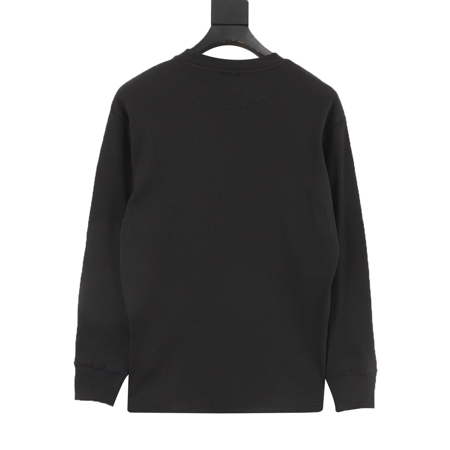 Loewe Anagram Embroidered Ribbed Long-Sleeve Top
