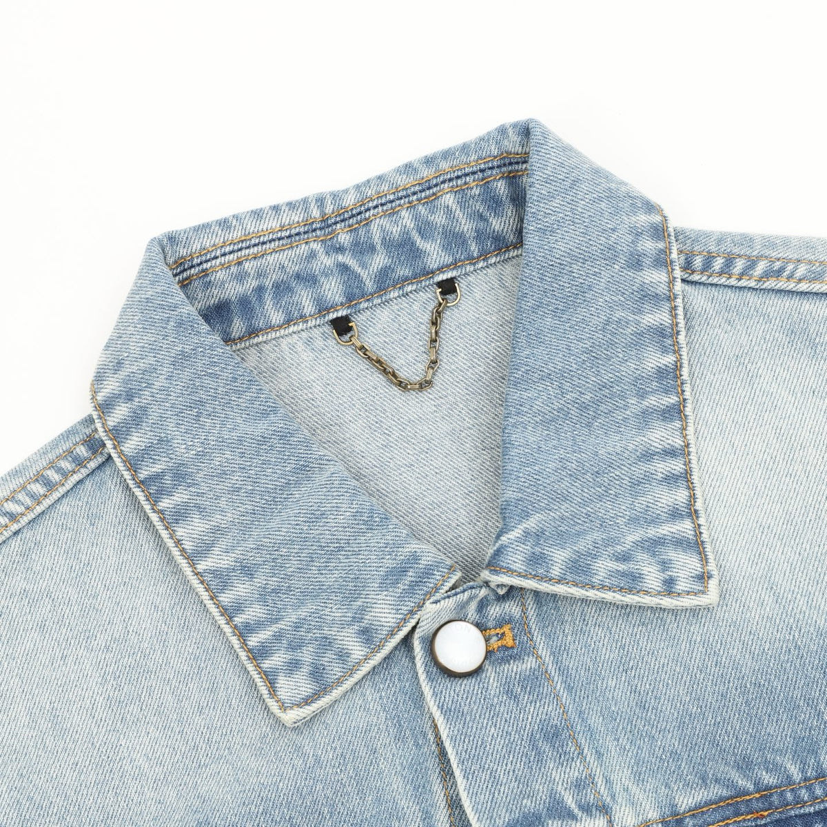 Louis Vuitton Light Blue Washed Denim Jacket