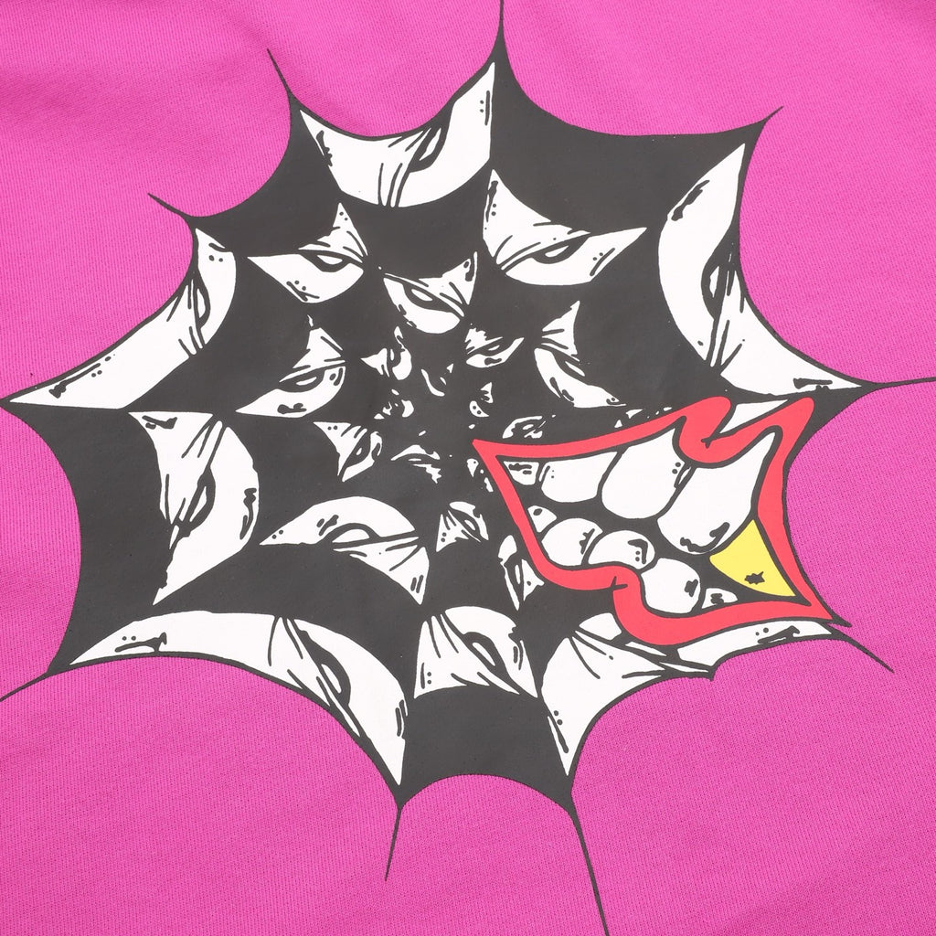 Chrome Hearts 25FW Spider Web Eye & Teeth Graphic Hoodie