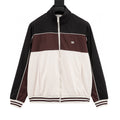 Celine Arc de Triomphe Tri-Colour Block Varsity Bomber Jacket