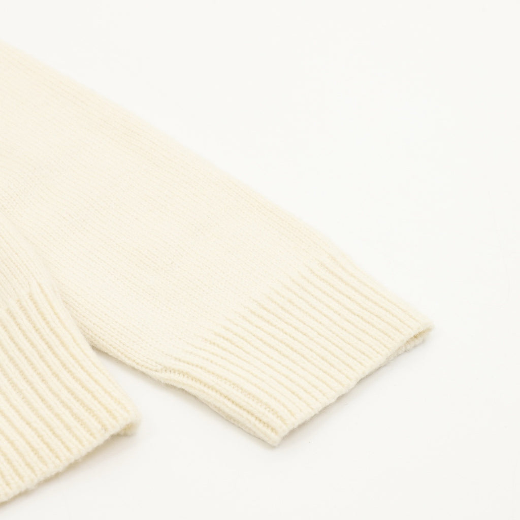 CELINE Women's & Men's Cream Horse Carriage Logo Crewneck Sweater