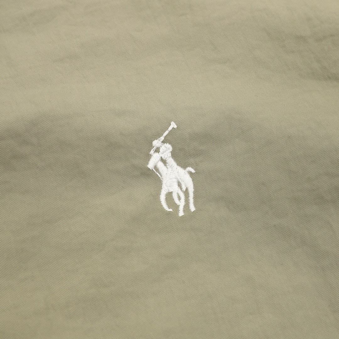Polo Ralph Lauren Polo Pony Rope Drawcord Hooded Windbreaker Jacket