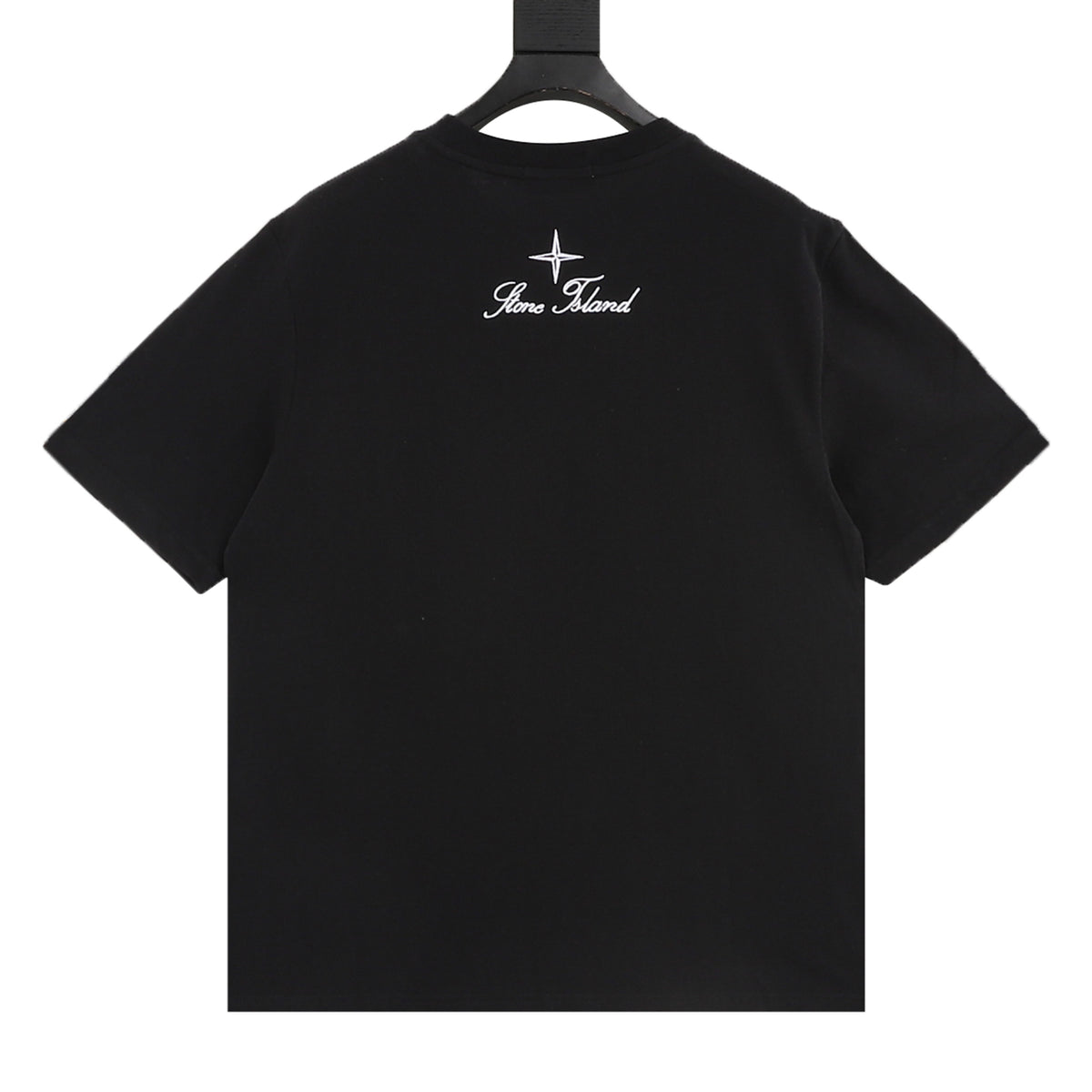 Stone Island Black Star Logo Pocket T-Shirt