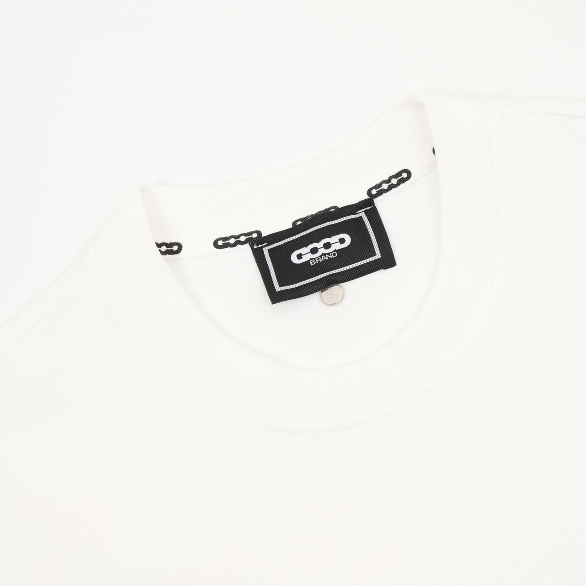 Good Brand Heart Cake Print Short-Sleeve T-Shirt in White