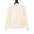 Burberry Women's & Men's Cream Equestrian Knight Patch Crewneck Sweater