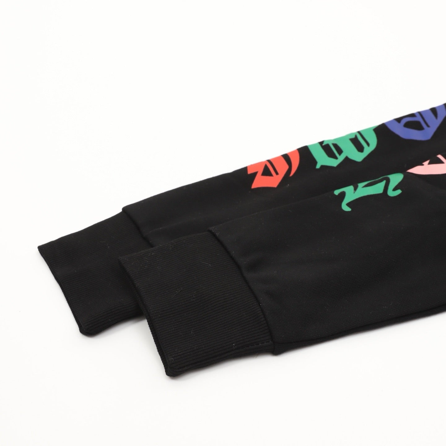 Chrome Hearts 25FW Multicolor Gothic Script Sleeve Hoodie