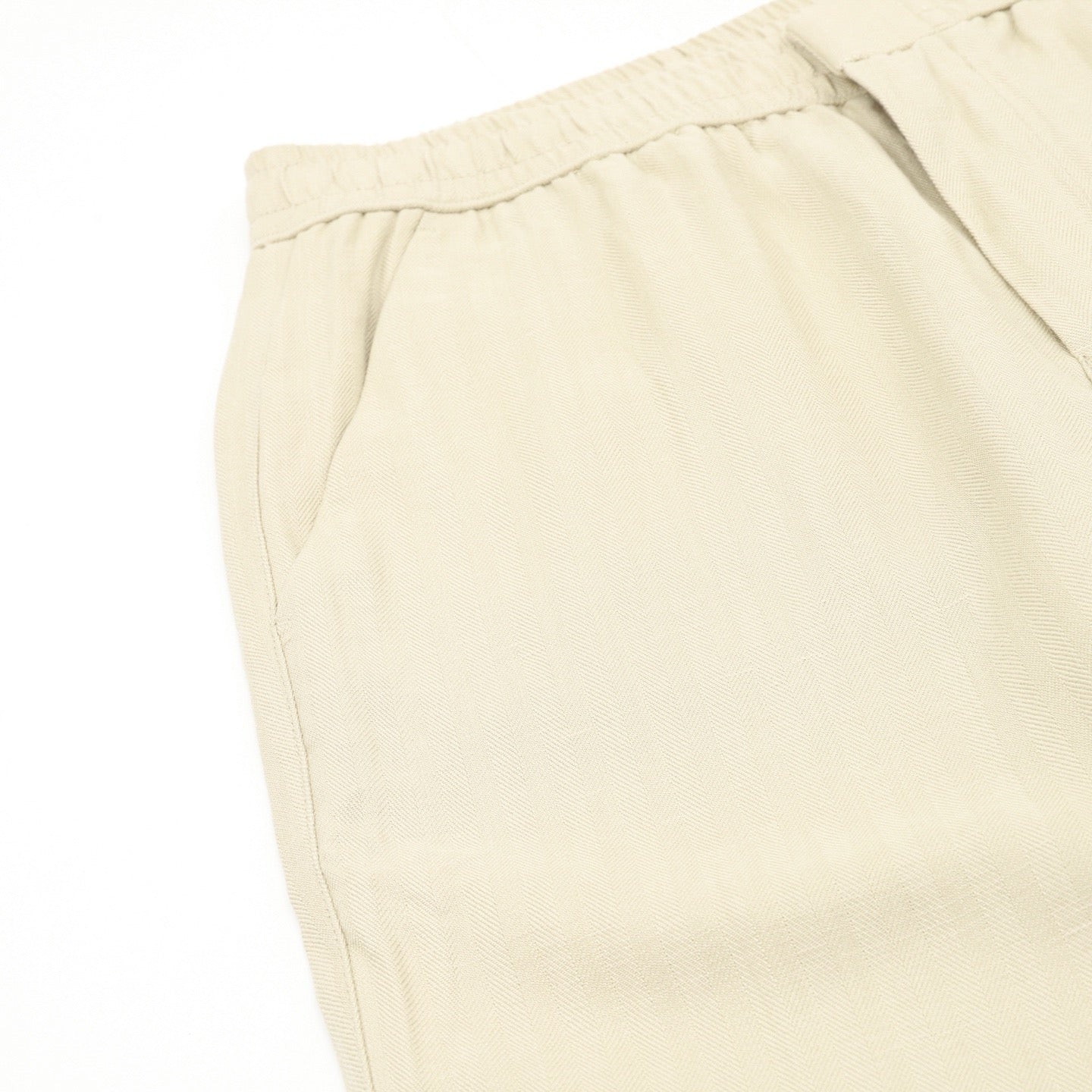 Brunello Cucinelli Drawstring Herringbone Linen Trousers