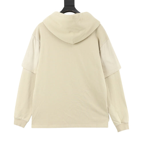 Acne Studios Women's Men's Beige Fairy Tales Double-Layer Hoodie