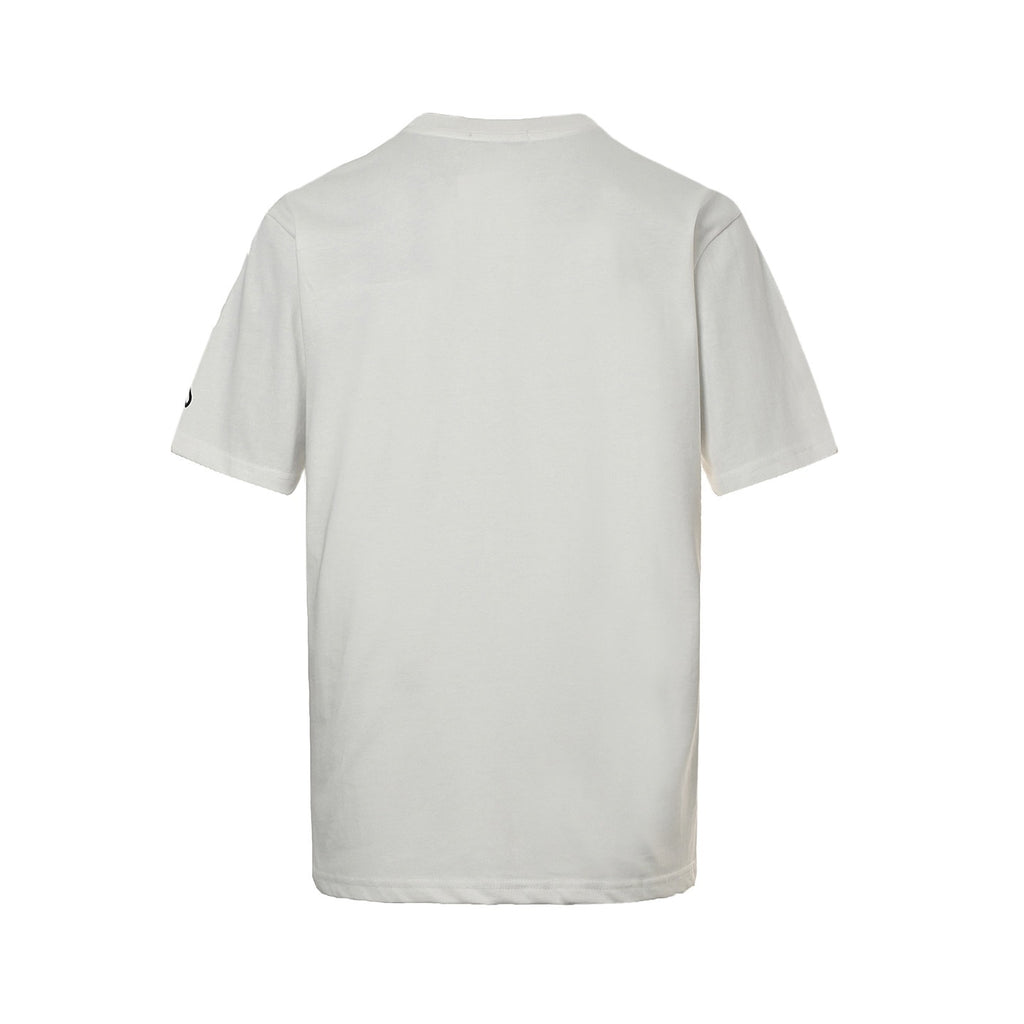 Alo Men's Off-White Logo Print Short-Sleeve T-Shirt