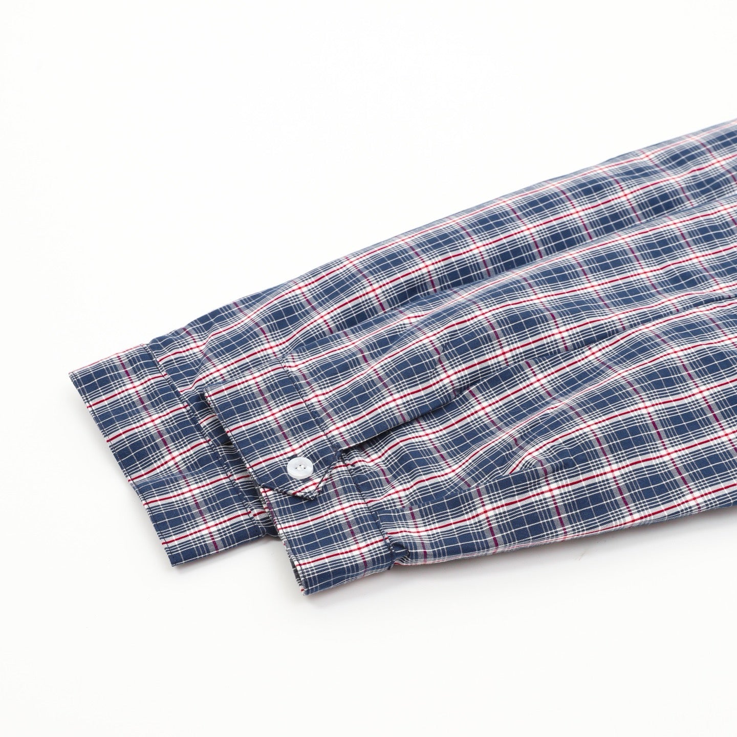 Miu Miu Blue Plaid Embroidered Logo Shirt Jacket | Elastic Hem Preppy Casual Outerwear