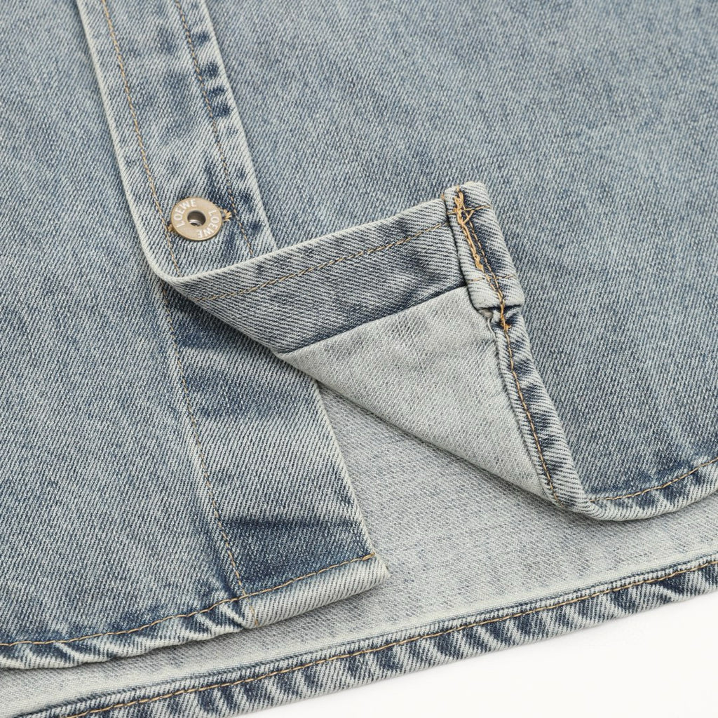 Loewe Washed Denim Overshirt Jacket