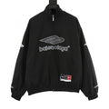 Balenciaga 26SS Sport Logo Embroidered Zip-Up Track Jacket