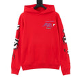 Chrome Hearts Women's Men's Red Spark The Heart Graphic Hoodie