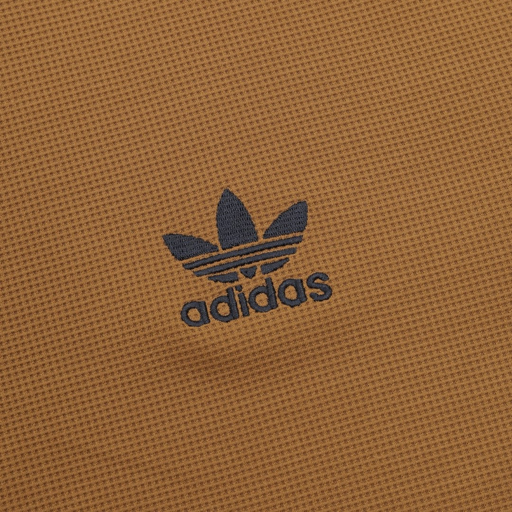 Adidas Originals American Retro Trefoil Track Jacket | Cream Burgundy Stripe Navy Trim