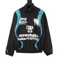 Acne Studios Women's & Men's Black Sport 1996 Print Track Jacket