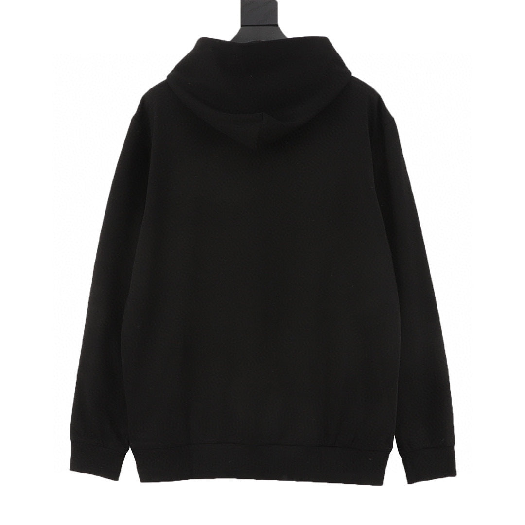 Louis Vuitton LV Tonal Embossed Logo Oversized Pullover Hoodie