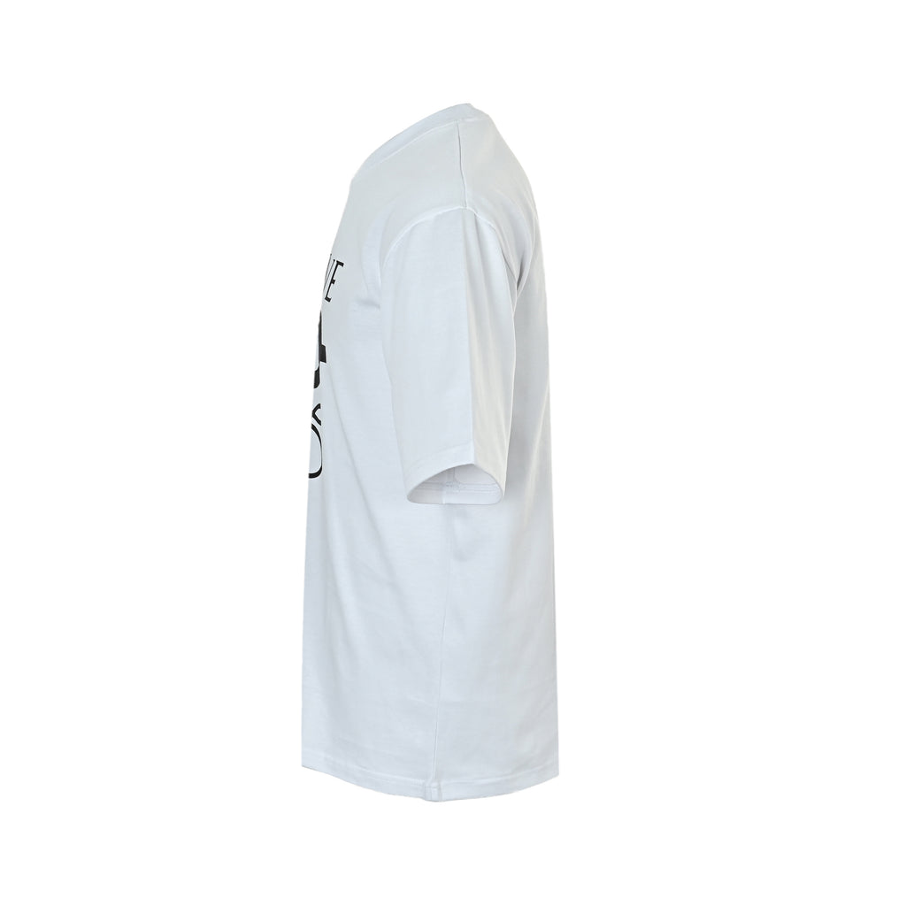 Loewe Logo Print Short-Sleeve T-Shirt in White