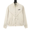 Louis Vuitton Women's Men's Beige Zip Track Jacket