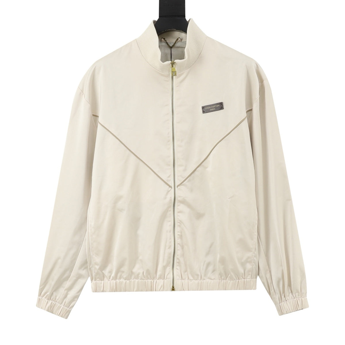 Louis Vuitton Women's Men's Beige Zip Track Jacket