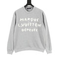 Louis Vuitton ‘Marque L.Vuitton Déposée’ Crewneck Sweatshirt — Cream | FW26