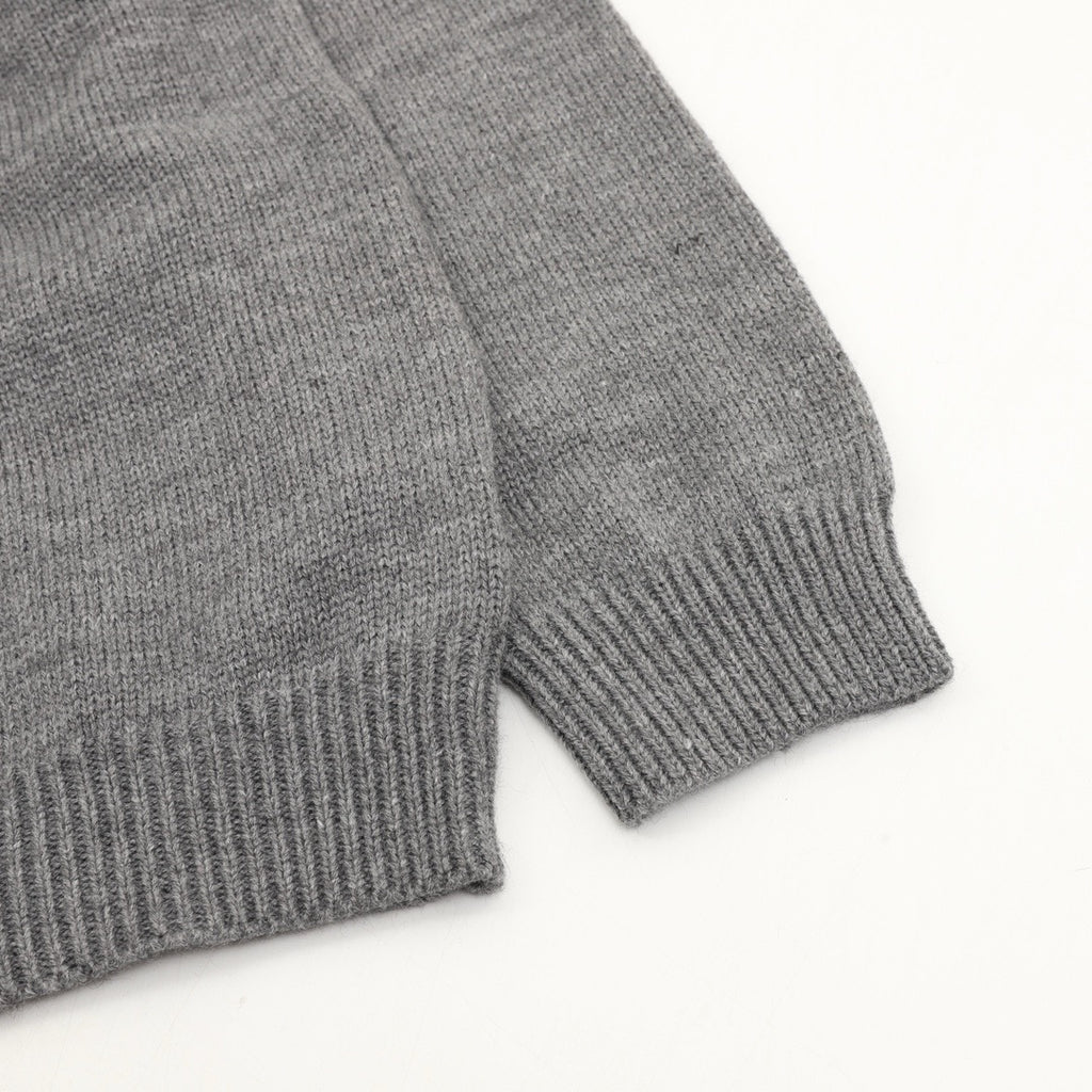 Celine Women's Men's Grey Triomphe Logo Crewneck Sweater