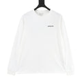 Patagonia P-6 Logo Long-Sleeve Responsibili-Tee — Black