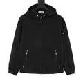 Stone Island Women's Men's Black Hooded Jacket