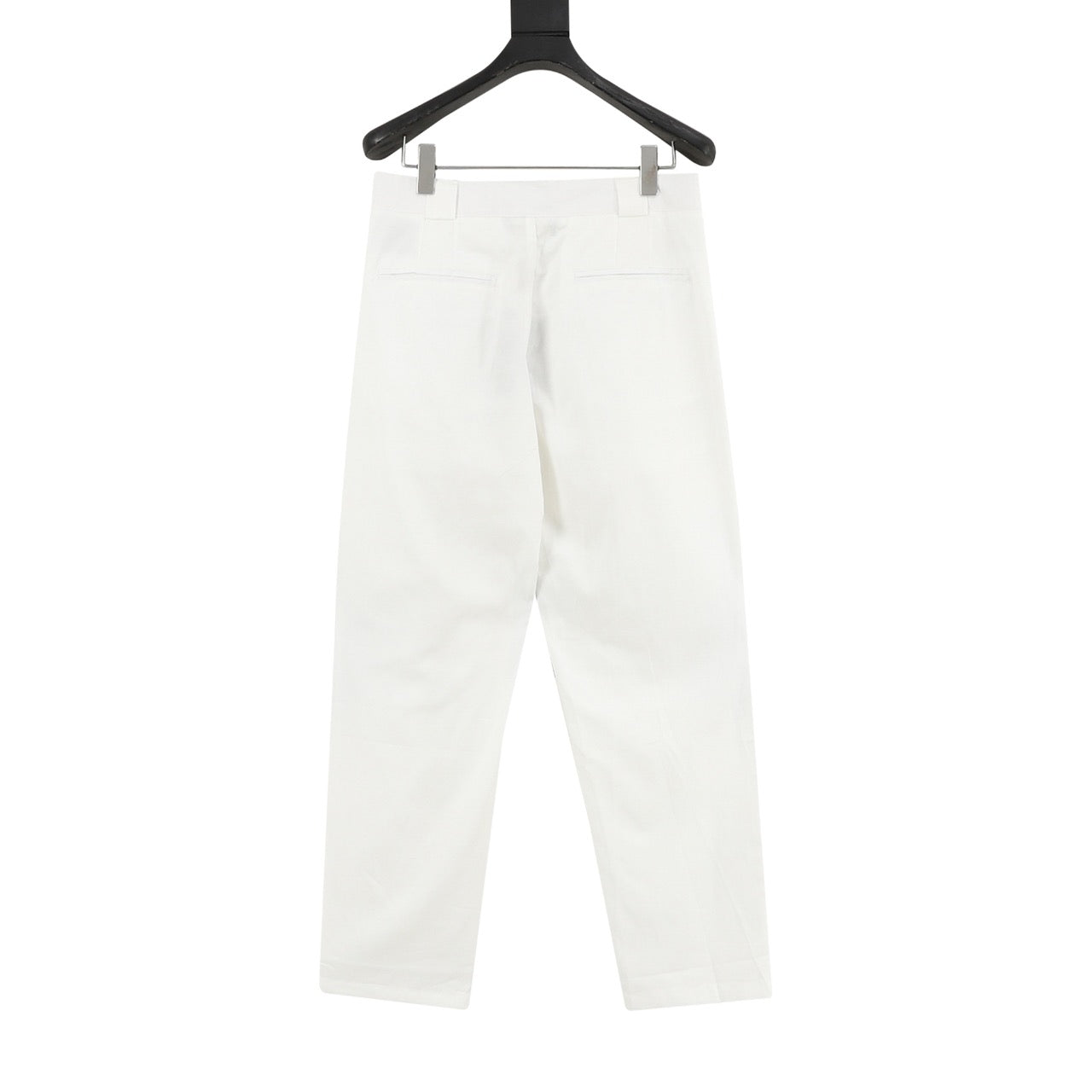 Brunello Cucinelli Cotton-Linen Panama Weave Pleated Trousers