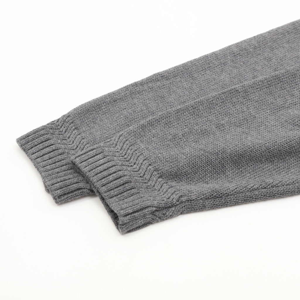 Bottega Veneta Tricolor Textured Knit Collar Wool Polo Sweater | Camel Relaxed Luxury Knitwear